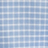 image:imageLands End Mens Tailored Fit No Iron Solid AmericanGrown Supima Cotton Oxford Dress ShirtSoft French Blue Plaid