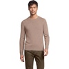 image:imageLands End Mens Fine Gauge Cashmere SweaterDark Khaki Heather