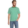 image:imageLands End Mens SuperT Short Sleeve TShirtVibrant CloverWhite Stripe
