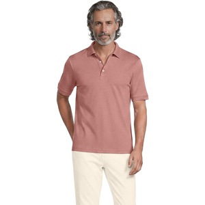 image:imageLands End Mens Supima Cotton Polo ShirtVintage Mauve