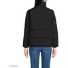 image:imageLands End Womens Wide Channel 600 Down Puffer JacketBlack