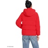 image:imageLands End Womens Wide Channel 600 Down Puffer JacketCompass Red