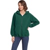 image:imageLands End Womens Anyweather RainDefense Fleece Full Zip JacketPine