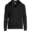 image:imageLands End Mens Serious Sweats Full Zip Sherpa Fleece HoodieBlack
