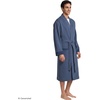 image:imageLands End Mens Serious Sweats RobeNightfall Blue