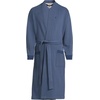 image:imageLands End Mens Serious Sweats RobeNightfall Blue