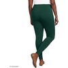 image:imageLands End Womens High Rise Serious Sweats FleeceLined Pocket LeggingsPine