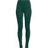image:imageLands End Womens High Rise Serious Sweats FleeceLined Pocket LeggingsPine