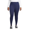 image:imageLands End Womens High Rise Serious Sweats FleeceLined Pocket LeggingsDeep Sea Navy