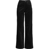 image:imageWomens Tencel Fiber High Rise Wide Leg PantsBlack