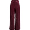 image:imageWomens Tencel Fiber High Rise Wide Leg PantsRich Burgundy