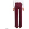 image:imageWomens Tencel Fiber High Rise Wide Leg PantsRich Burgundy