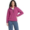 image:imageLands End Womens Half Zip Cozy Sherpa Fleece PulloverLight Raspberry
