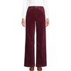 image:imageWomens Tencel Fiber High Rise Wide Leg PantsRich Burgundy