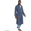 image:imageLands End Mens Calf Length Terry RobeNightfall Blues