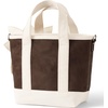 image:imageLands End Open Canvas ToteBrown Faux Suede