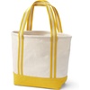 image:imageLands End Open Canvas ToteNaturalAtlas Yellow