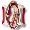 image:imageLands End Open Canvas ToteNaturalHeritage Red