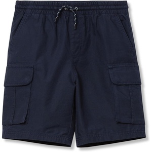 image:imageBoys Stretch Canvas Utility Cargo ShortsClassic Navy