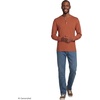 image:imageLands End Mens SuperT Long Sleeve Henley ShirtAutumn Ember Heather
