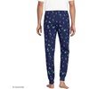 image:imageLands End Mens Flannel Jogger Pajama PantsSkiersDeep Sea Navy