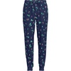 image:imageLands End Mens Flannel Jogger Pajama PantsSkiersDeep Sea Navy