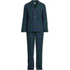 image:imageLands End Mens Flannel Pajama SetLiberty BluePine Blackwatch