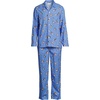 image:imageLands End Mens Flannel Pajama SetWinter PuffinsClear Blue Sky