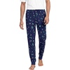 image:imageLands End Mens Flannel Jogger Pajama PantsSkiersDeep Sea Navy