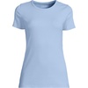 image:imageLands End Womens Cotton Rib Knit TShirtLight Sea Blue