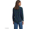 image:imageLands End Womens Pinwale Cord Long Sleeve ShirtLiberty BluePine Blackwatch