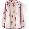 image:imageLands End Womens Cozy Sherpa Full Zip Fleece JacketAster Pink Floral