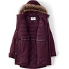 image:imageLands End Womens Expedition Waterproof Down Winter Parka with Faux Fur HoodLush Burgundy