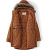 image:imageLands End Womens Expedition Waterproof Down Winter Parka with Faux Fur HoodRich Ginger Brown