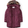 image:imageLands End Womens Insulated Cozy Fleece Lined Primaloft CoatVivid Plum
