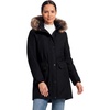 image:imageLands End Womens Expedition Waterproof Down Winter Parka with Faux Fur HoodBlackBlack