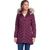 image:imageLands End Womens Insulated Cozy Fleece Lined Primaloft CoatVivid Plum