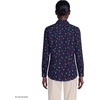image:imageLands End Womens Pinwale Cord Long Sleeve ShirtBows and HollyDeep Sea Navy