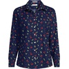 image:imageLands End Womens Pinwale Cord Long Sleeve ShirtBows and HollyDeep Sea Navy