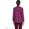 image:imageLands End Womens Pinwale Cord Long Sleeve ShirtVivid Plum Ditsy Bouquets