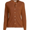 image:imageLands End Womens Cashmere Cardigan SweaterRich Saddle