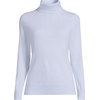 image:imageLands End Womens Cashmere Turtleneck SweaterClearlake Blue Heather