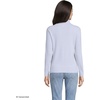 image:imageLands End Womens Cashmere Turtleneck SweaterClearlake Blue Heather