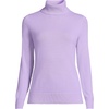 image:imageLands End Womens Cashmere Turtleneck SweaterDried Lavender